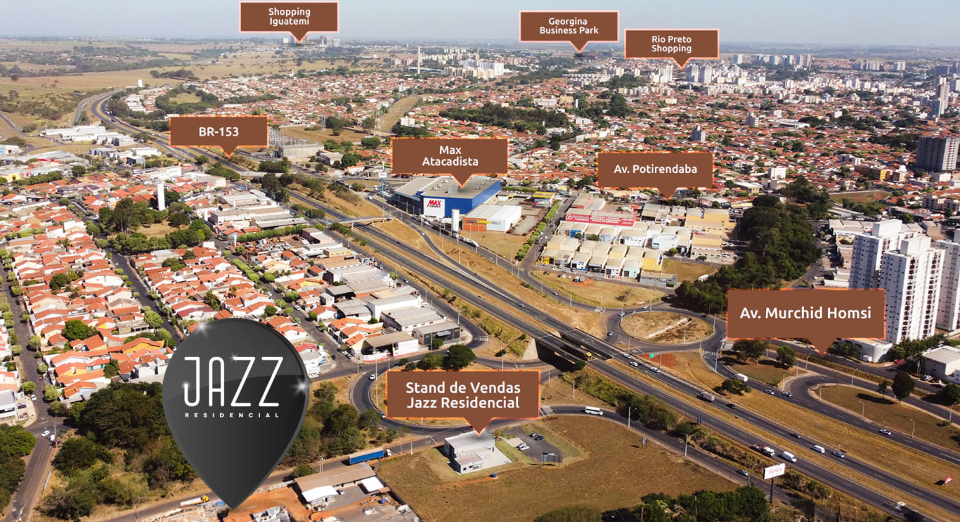 Localização Jazz Residencial